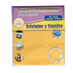 BAYETA CRISTALES 38X40 CM.TACTO MELOCOTON R136