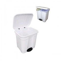 PONGOTODO 50 LT. PVC BLANCO C/PEDAL R04549